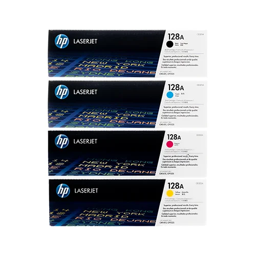 HP 128A Color Set  LaserJet Toner Cartridge (Premier Quality)