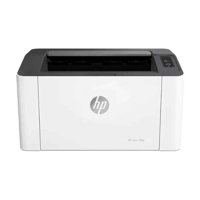 HP LaserJet 108A B&amp;W Printer (White)